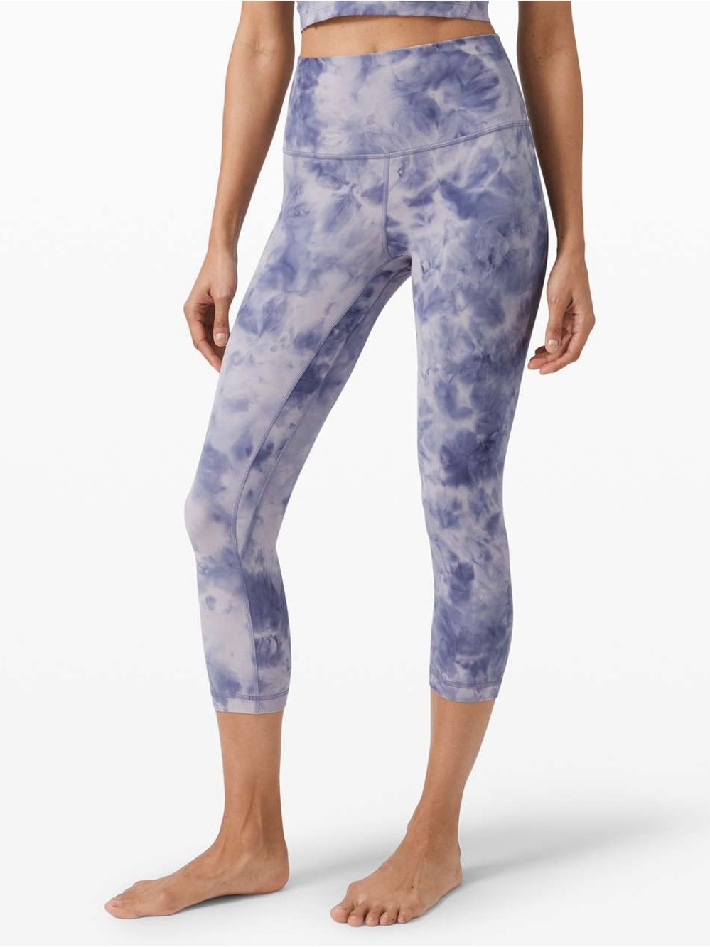 Lululemon Align Crop 21" in Diamond Dye
Diamond Dye Iced Iris Peri Purple Size 6 - Picture 11 of 12